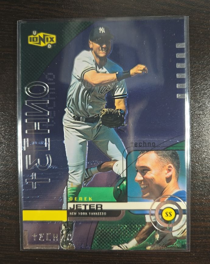 1999 Upper Deck Ionix Techno #R78 Derek Jeter — front