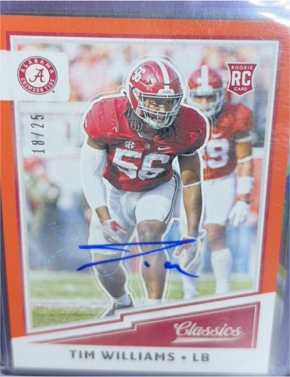 2017 Panini Classics #287 Tim Williams — front