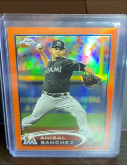 2012 Topps Chrome #72 Anibal Sanchez — front