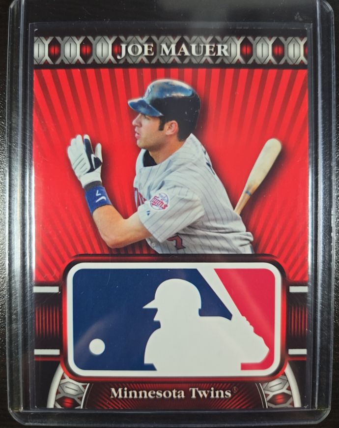 2010 Topps Logoman HTA #HTA-16 Joe Mauer — front