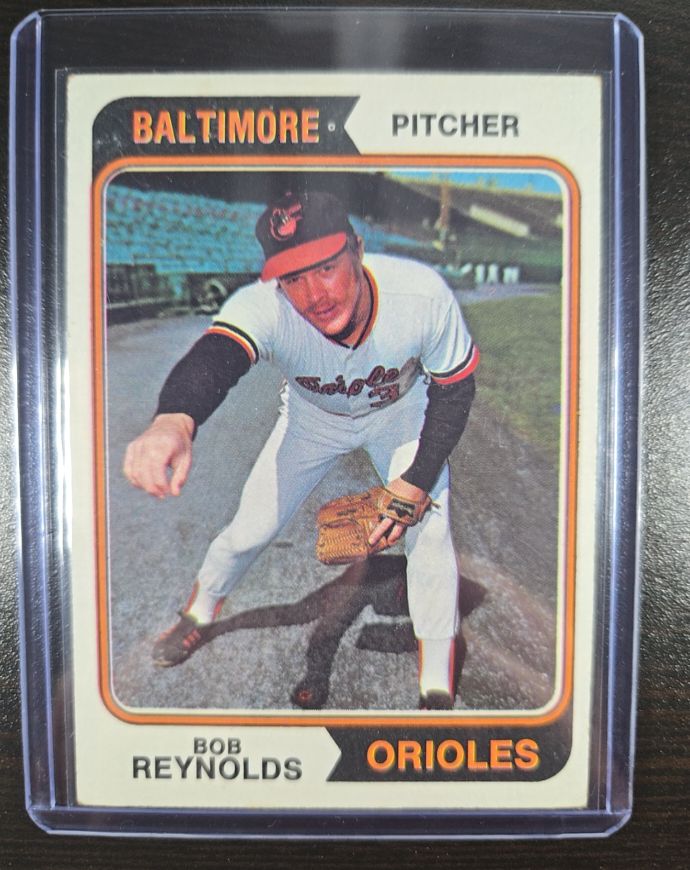 1974 Topps #259 Bob Reynolds Baltimore Orioles — front