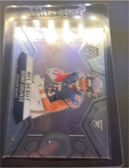 2024 Panini Mosaic #281 Rome Odunze NFL Debut Rookie Card — front