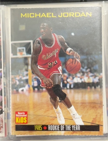 1999 Sports Illustrated for Kids 1985 Rookie of the Year Michael Jordan — front