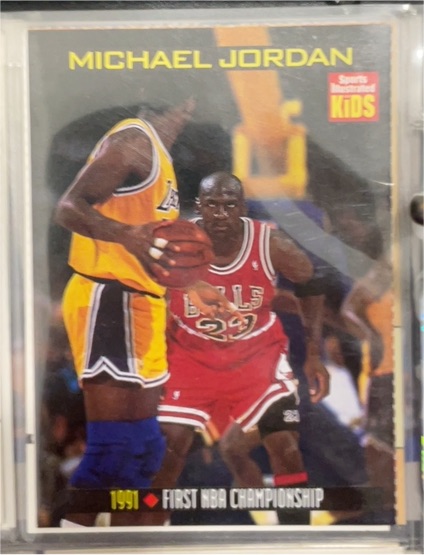 1999 Sports Illustrated for Kids #781 Michael Jordan First NBA Championship — front