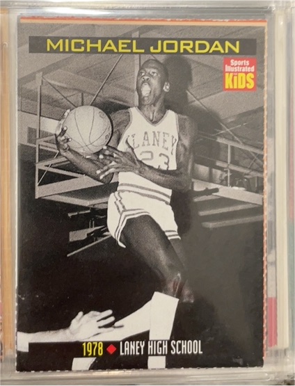 1999 Sports Illustrated for Kids #776 Michael Jordan Laney High School — front