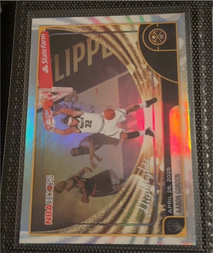 2025-26 Topps NBA Hoops Highlights #266 Aaron Gordon — front