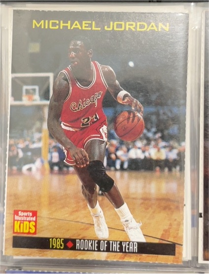 1999 Sports Illustrated for Kids #778 Michael Jordan 1985 Rookie of the Year — front