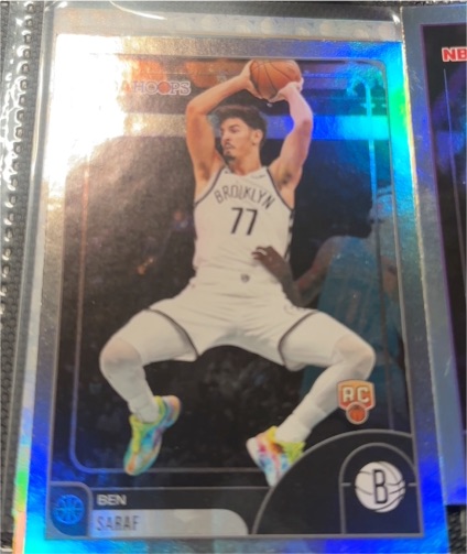 2025-26 Topps NBA Hoops #59 Ben Saraf — front