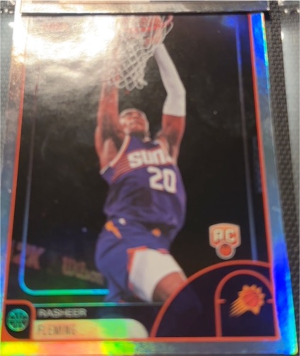 2025 Topps NBA Hoops #255 Rasheer Fleming — front
