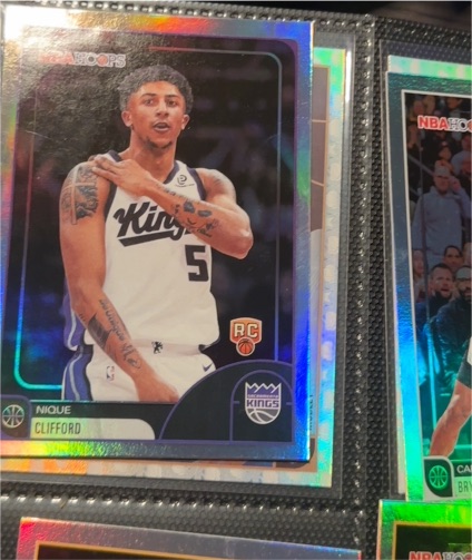 2025-26 Topps NBA Hoops #241 Nique Clifford Rookie — front