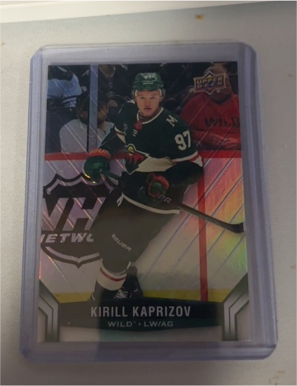 2022-23 Upper Deck Ice Lethal Lines #LL-8A Kirill Kaprizov — front