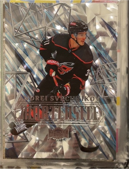 2023-24 Skybox Metal Universe Martensite #MT-33 Andrei Svechnikov — front