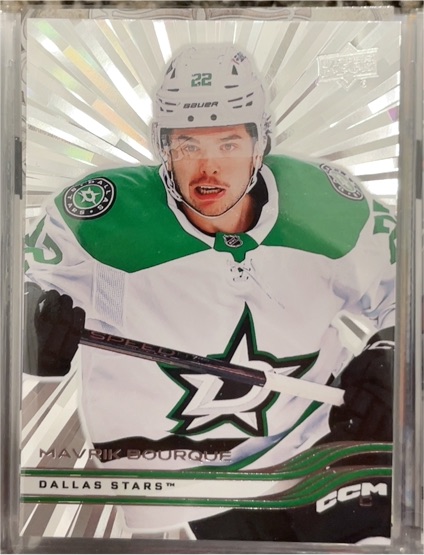 2025-26 Upper Deck Series 2 Outburst #301 Mavrik Bourque — front