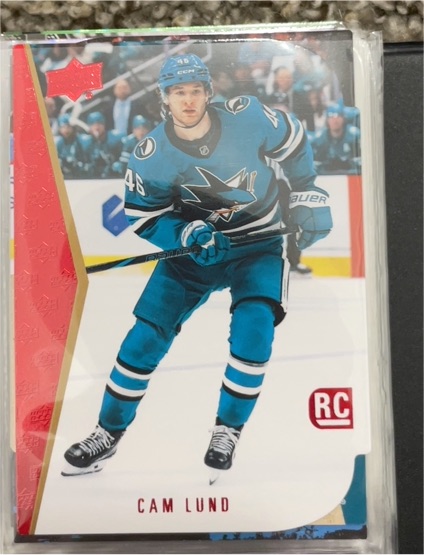 2025-26 Upper Deck Series 2 #RTD-19 Cam Lund — front