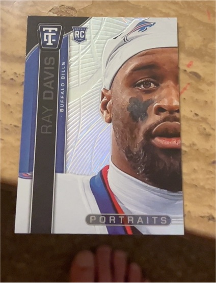 2024 Panini Totally Certified #23 Ray Davis Portraits — front