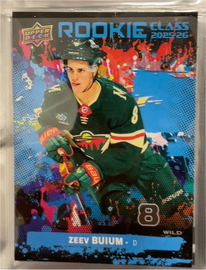 2025-26 Upper Deck Series 2 #RC-24 Zeev Buium Rookie Class — front