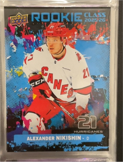 2025-26 Upper Deck Series 2 Rookie Class #RC-18 Alexander Nikishin — front