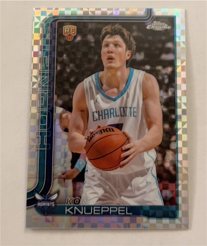 2025-26 Topps Chrome #254 Kon Knueppel — front