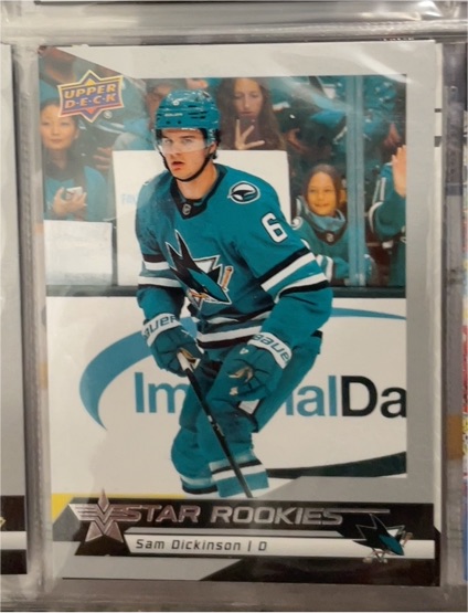 2025-26 Upper Deck Star Rookies #14 Sam Dickinson — front