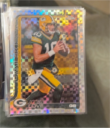2025 Topps Chrome #109 Jordan Love — front