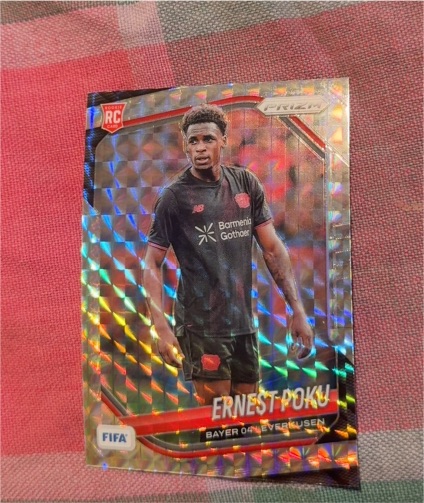 2025-26 Panini Prizm FIFA #234 Ernest Poku — front
