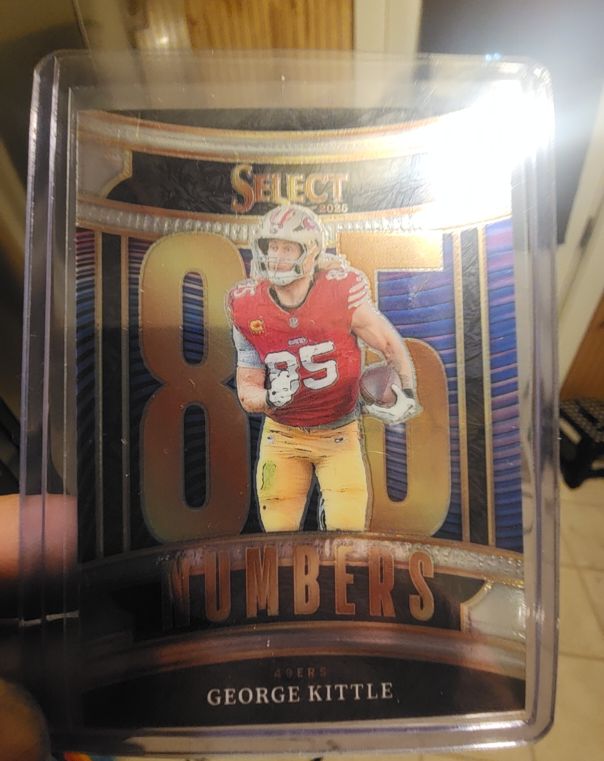 2025 Panini Select #19 George Kittle — front