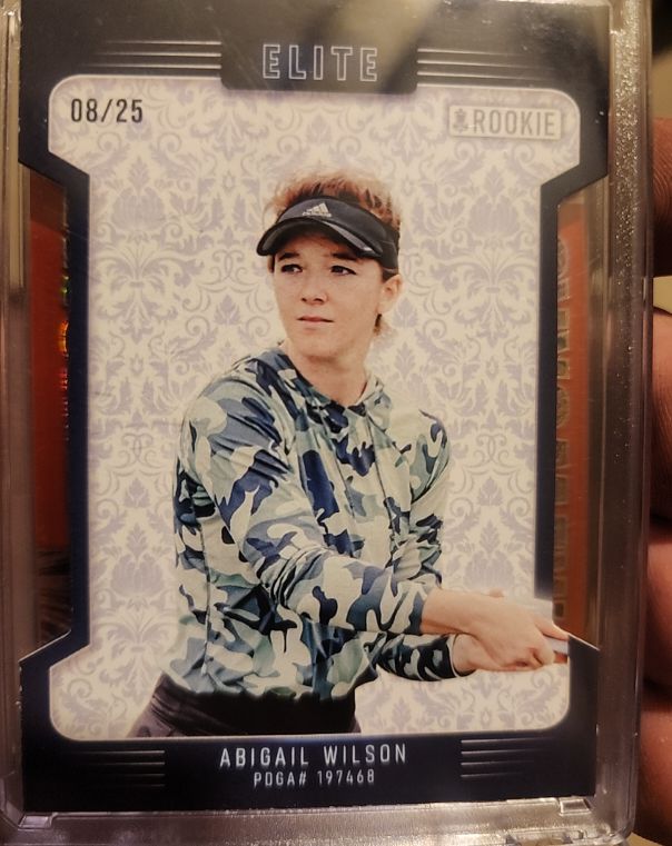2023 Panini Elite #08 Abigail Wilson — front