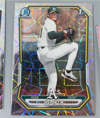 2026 Bowman Chrome #BCP-125 Wei-En Lin — front