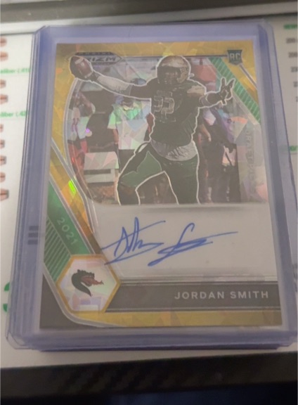 2021 Panini Prizm Draft Picks #DPA-JOD Jordan Smith — front