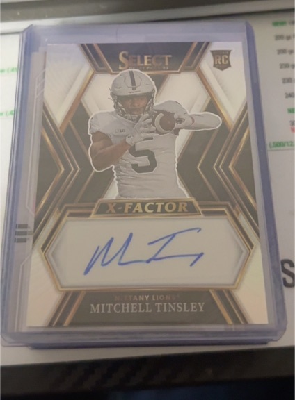 2023 Panini Select Draft Picks #XS-MTI Mitchell Tinsley X-Factor Signatures — front