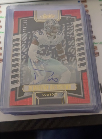 2023 Panini Absolute #186 DeMarvion Overshown — front