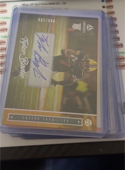 2022 Panini Luminance #185 Tyler Badie — front