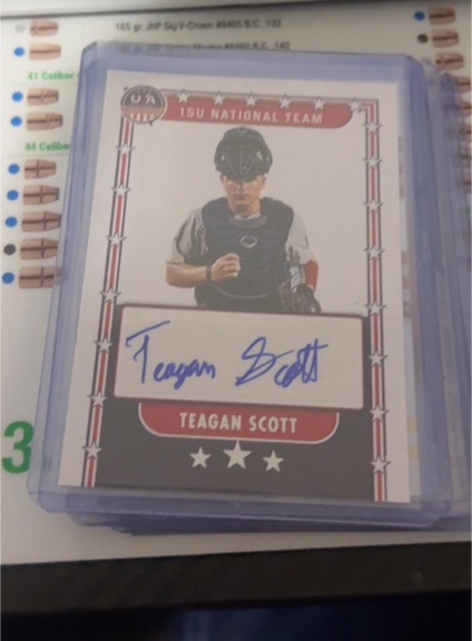 2024 Panini Stars & Stripes #NTS-TS Teagan Scott — front