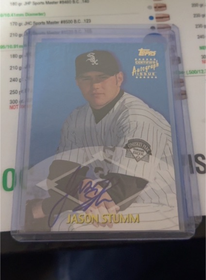 2000 Topps Traded #TTA23 Jason Stumm — front