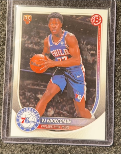 2025-26 Bowman #3 VJ Edgecombe — front