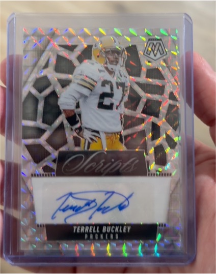 2025 Panini Mosaic Scripts #SCR-TBY Terrell Buckley — front