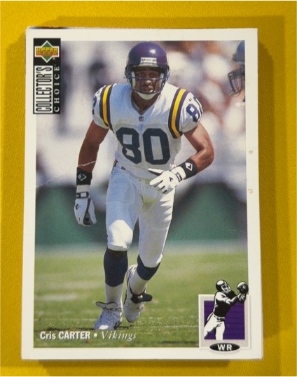 1994 Upper Deck Collector's Choice #338 Cris Carter — front