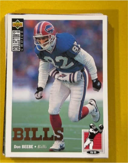 1994 Upper Deck Collector's Choice #312 Don Beebe — front