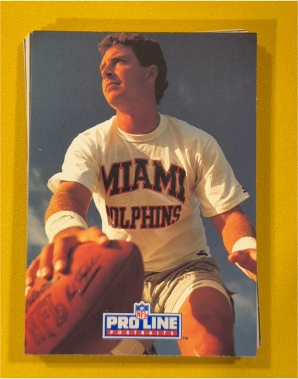 1991 Pro Line Portraits #159 Dan Marino — front