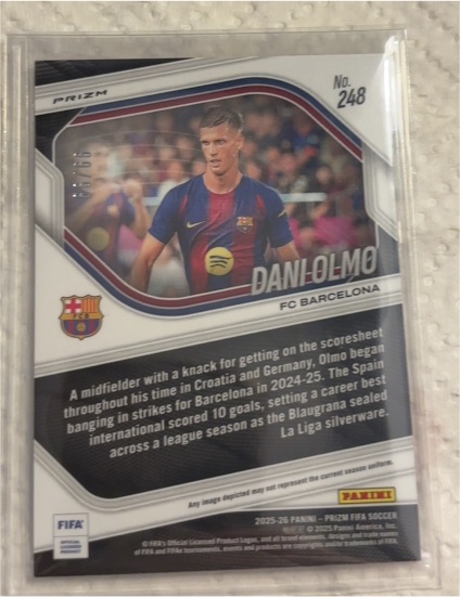 2025-26 Panini Prizm #248 Dani Olmo — front