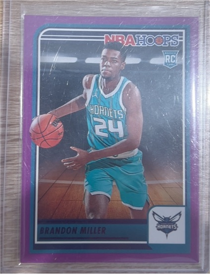 2023-24 Panini NBA Hoops #272 Brandon Miller — front