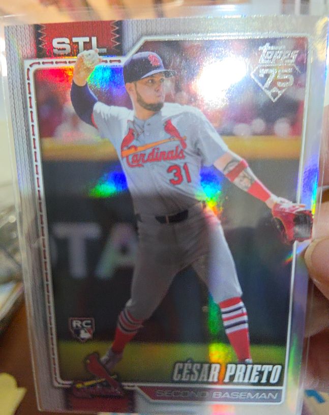2026 Topps Series 1 #95 Cesar Prieto — front