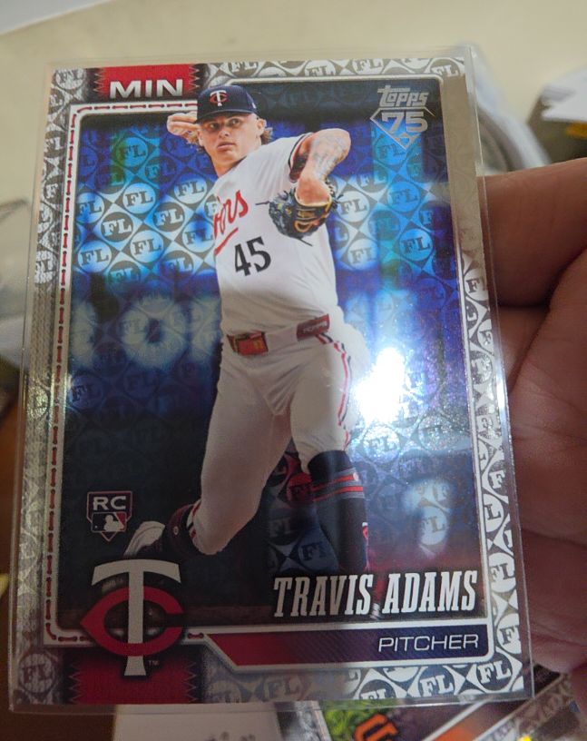 2026 Topps Series 1 #149 Travis Adams — front