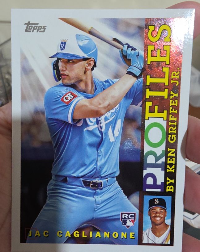 2026 Topps Series 1 #TP-22 Jac Caglianone Rookie Profiles — front