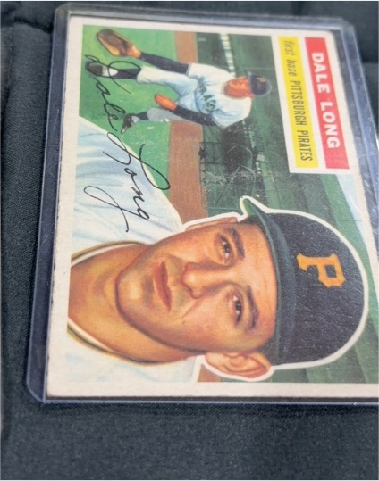 1956 Topps #56 Dale Long — front