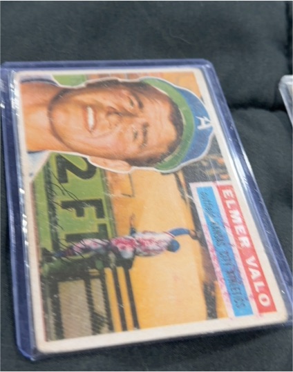 1956 Topps #3 Elmer Valo — front