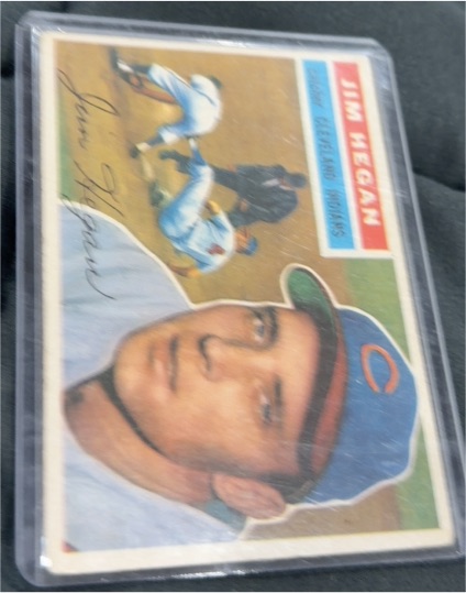 1956 Topps #48 Jim Hegan — front