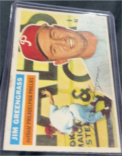 1956 Topps #275 Jim Greengrass Philadelphia Phillies — front