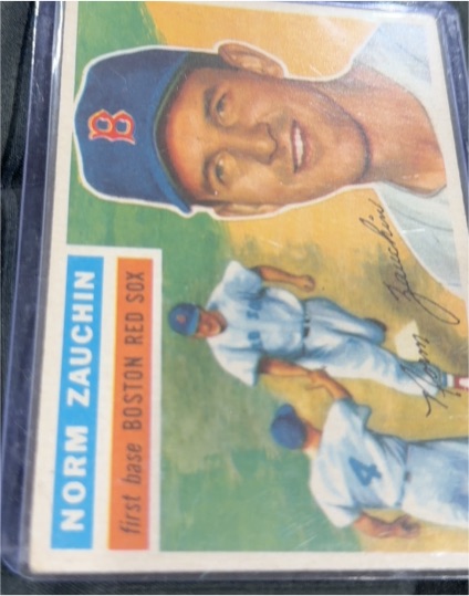 1956 Topps #89 Norm Zauchin — front