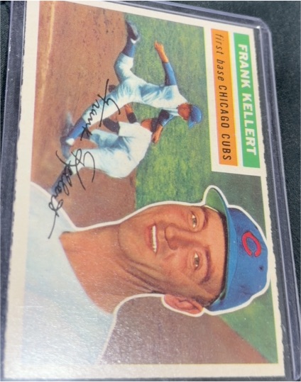 1956 Topps #291 Frank Kellert — front